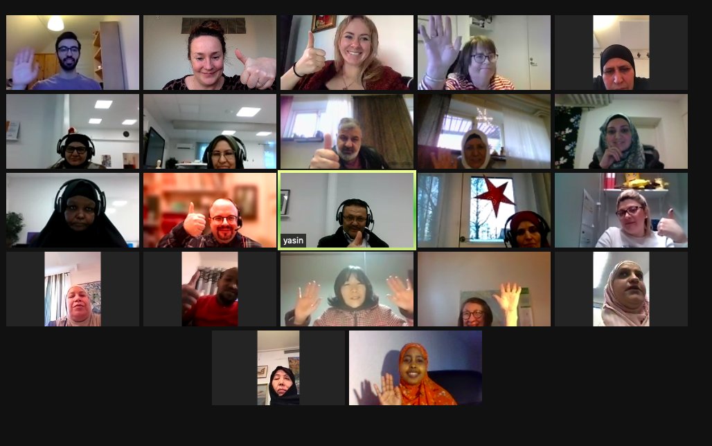 Vi fortsätter att träffas över julledigheten!

Koppla upp på Språkcafé online 1 h och gör skillnad - 
kompissverige.se/aktiviteter/

#kompissverige #blikompis #nyakompisar