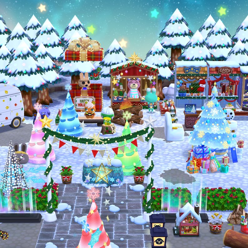 Happy Holidays. Three weeks off work!! #ACPC #pocketcamp #AnimalCrossing #Christmas