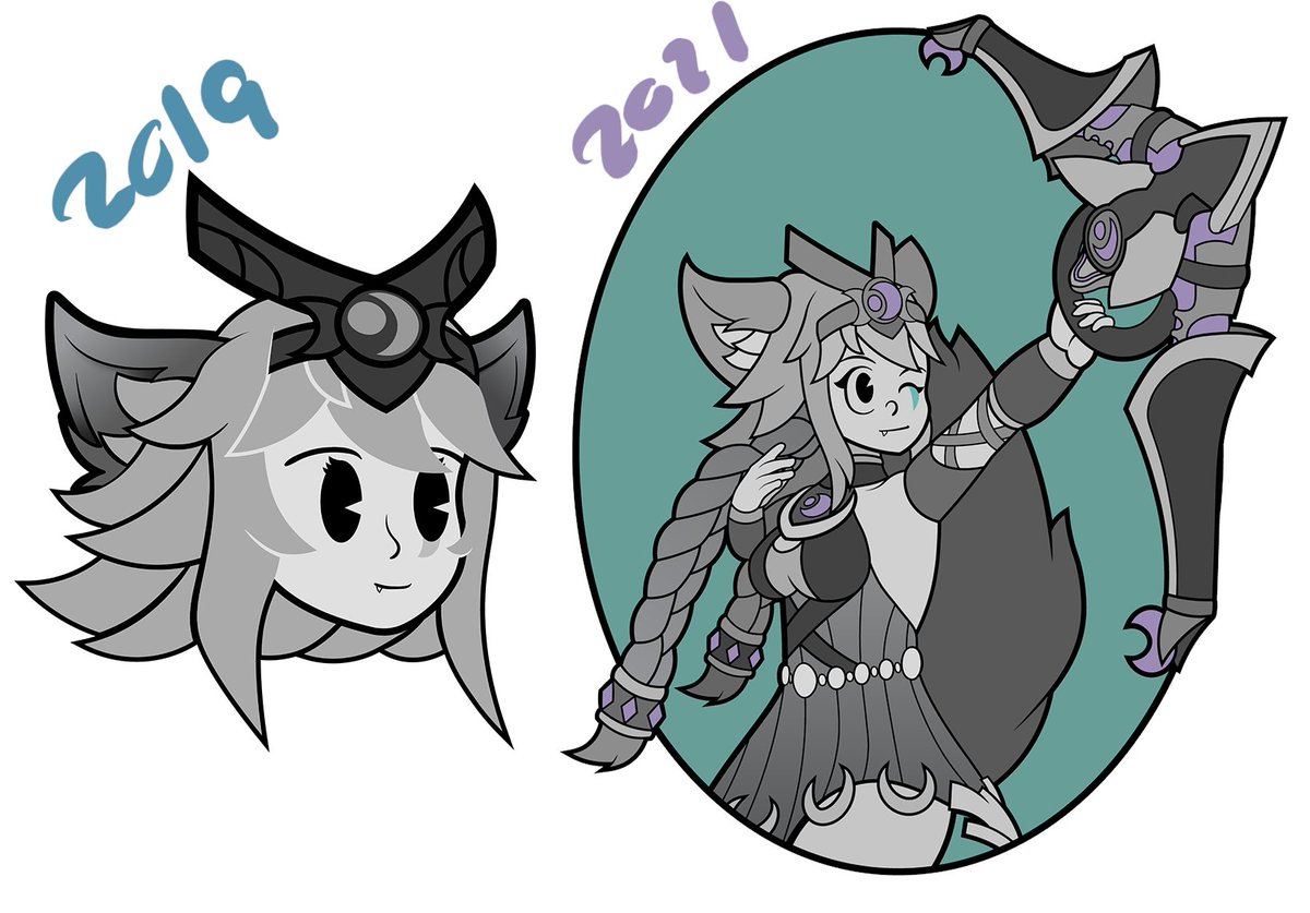 BreadWithDog's tweet image. Now to never draw another Paladins character again.
she cute af tho