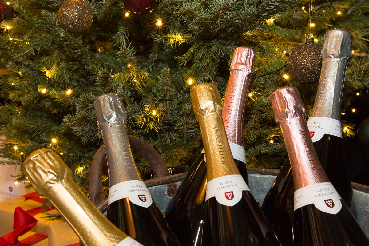 RathfinnyEstate's tweet photo. The Cellar Door is looking festive! Drop in for a complimentary tasting of our Sussex Sparkling wines and stock up on cases, gifts and vouchers. Opening hours for the festive season can be found on our website:  https://t.co/aGAFAFan6x https://t.co/If6kwr0V4k