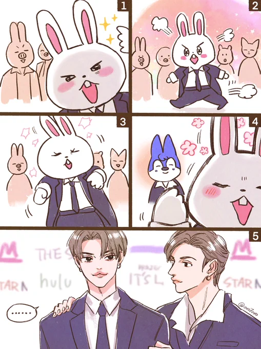 2021 AAA ✨🐰🗯✨

#Straykidsfanart #SKZOOfanart #LeeKnow 