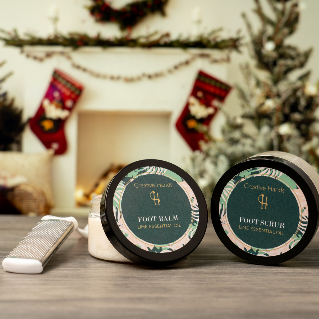 Our Pedicure kits have been very popular this Christmas. Lime scrub &amp; balm , foot file &amp; Packed in our bespoke cosmetics bags these kits make the perfect gift for someone special 🎄

#gift #wellness #pedicure #essentialoils #beautysalongreystones <a href="/greystones/">Richard Smith</a>.ie   #gift #christm