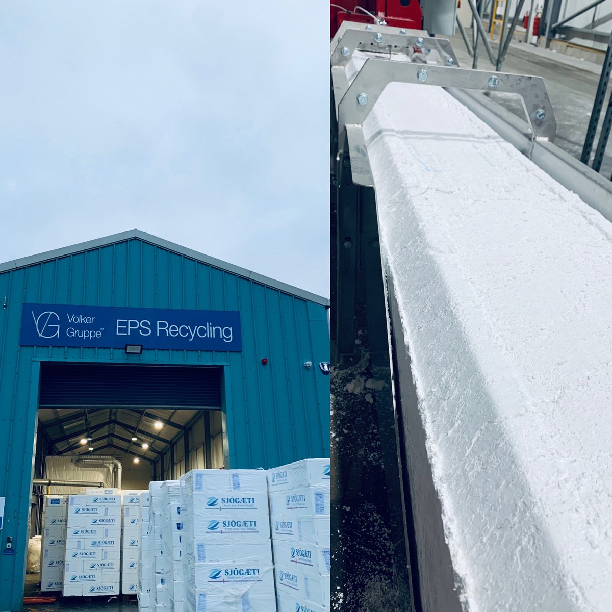 Good morning all.

From the Box to the Block

….Simple 👍

Have a wonderful Friday everyone &amp; stay safe. #EPS #Recycle #Sustainability #waste #Construction