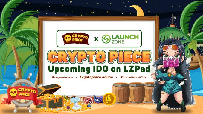 ⏰@CryptoPieceNFT IDO Whitelist Round on LZPad will be closed for registration in the next 03 days guys!
ℹ️ Register the whitelist now at: cryptopiece.lz.finance
📖Learn more abt CryptoPiece at: cryptopiece.online
#CoinLAB #CryptoPiece