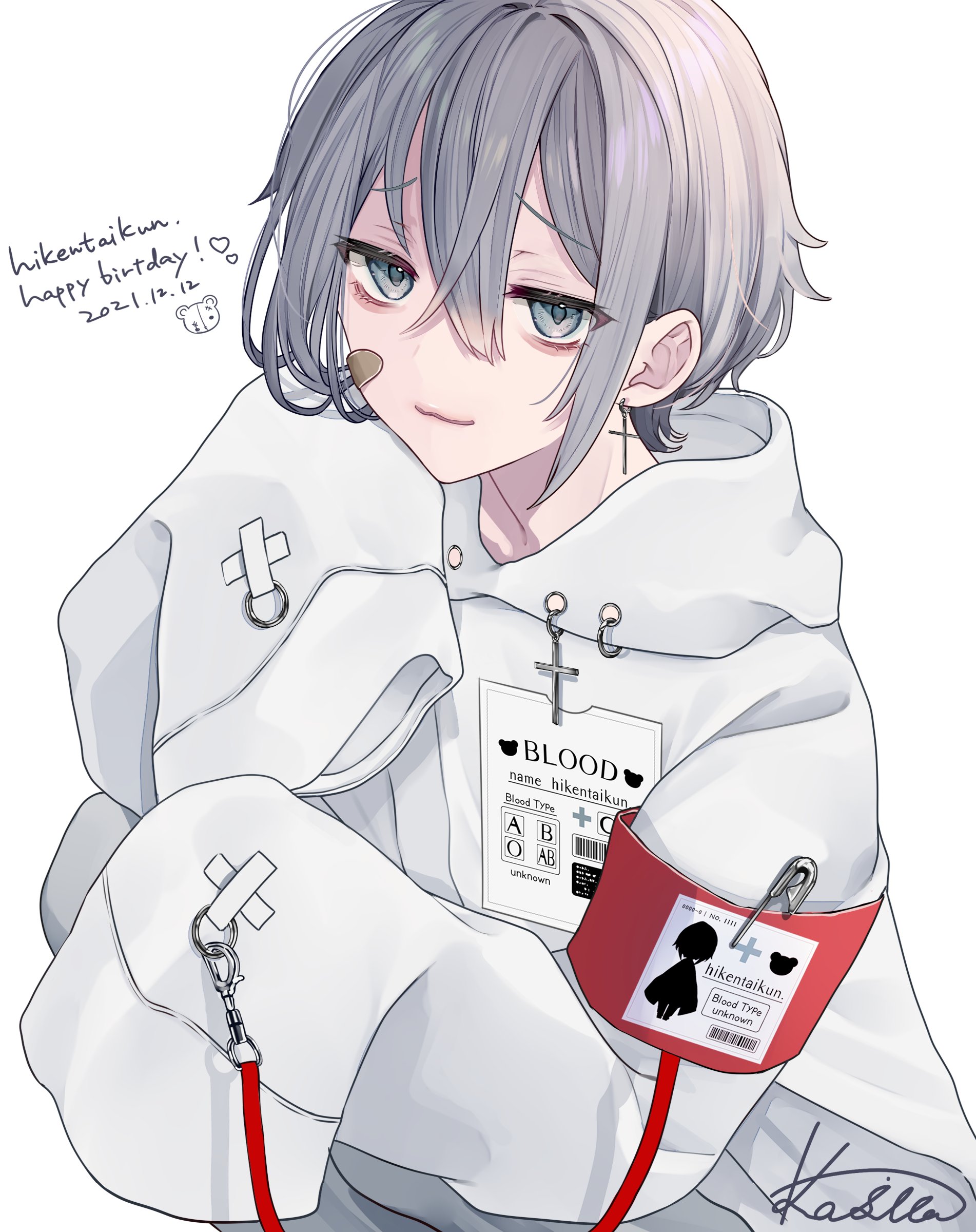 パーカー ユニセックス 輸血 ＊Favoriteオリジナル＊カシバさん