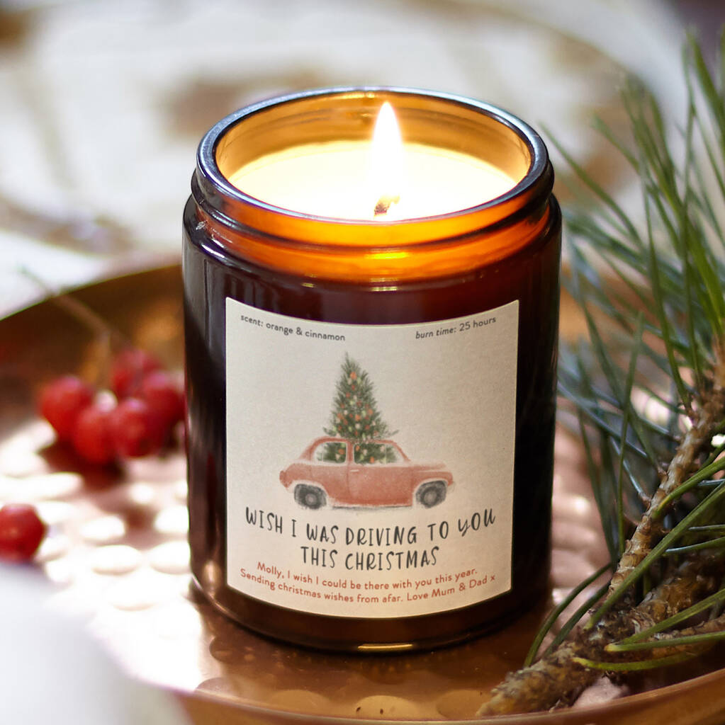 Can’t be with your nearest and dearest this Christmas? Send them a warm, orange-and-cinnamon-scented hug through the post. Shop now: bit.ly/33gvA6U #Chtistmas2021 #ChristmasTime