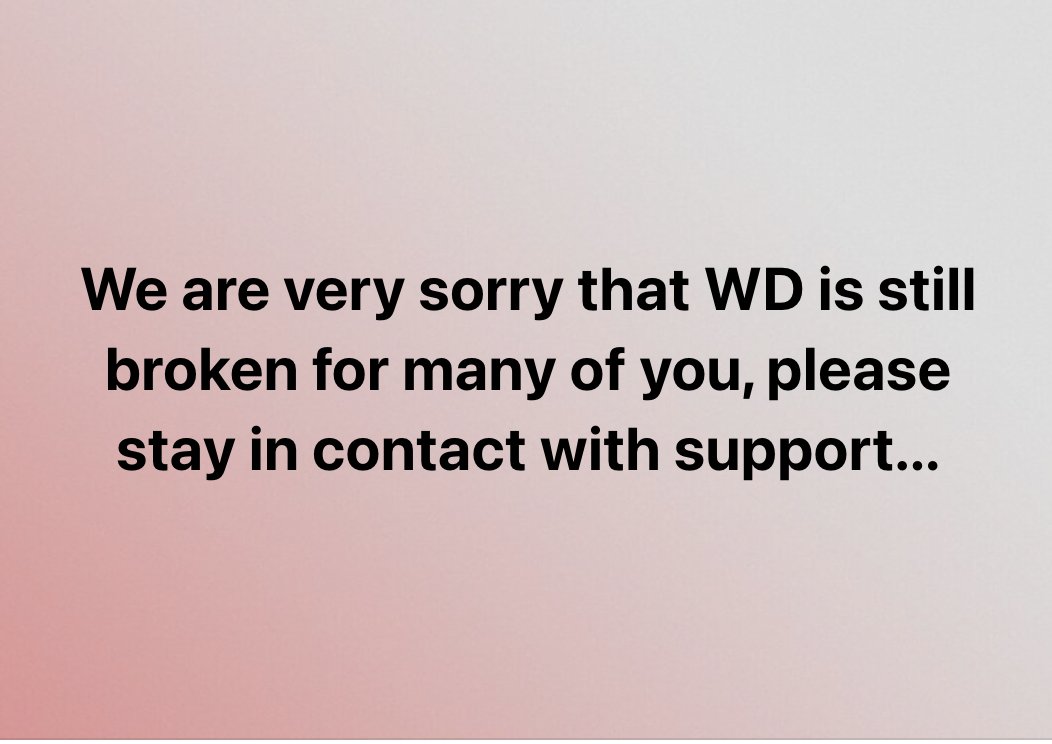 WordDomGame's tweet image. Support is tracking those players that still have issues so that the developers can continue to work to figure out the issue. Again, we are so sorry for all of this disruption, and really appreciate your continued patience.