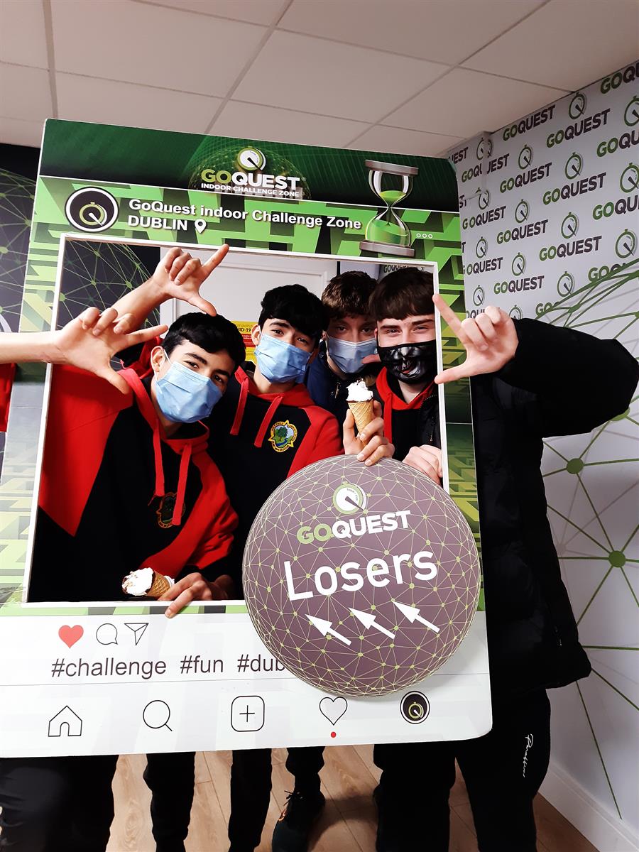 Holy Child CS Sallynoggin (@holychildcs) on Twitter photo After a busy few weeks of assessments, 3rd & 6th years enjoyed a day at Go Quest!
They tested their mental + physical skills in the various challenge rooms!⌛
Congrats to Cody, Jason & Shane who scored the most points! 🏆
We enjoyed a pizza lunch afterwards!
<a href="/accsirl/">ACCS</a> <a href="/s_hccs/">Parent's Association HCCS</a> After a busy few weeks of assessments, 3rd & 6th years enjoyed a day at Go Quest!
They tested their mental + physical skills in the various challenge rooms!⌛
Congrats to Cody, Jason & Shane who scored the most points! 🏆
We enjoyed a pizza lunch afterwards!
<a href="/accsirl/">ACCS</a> <a href="/s_hccs/">Parent's Association HCCS</a>