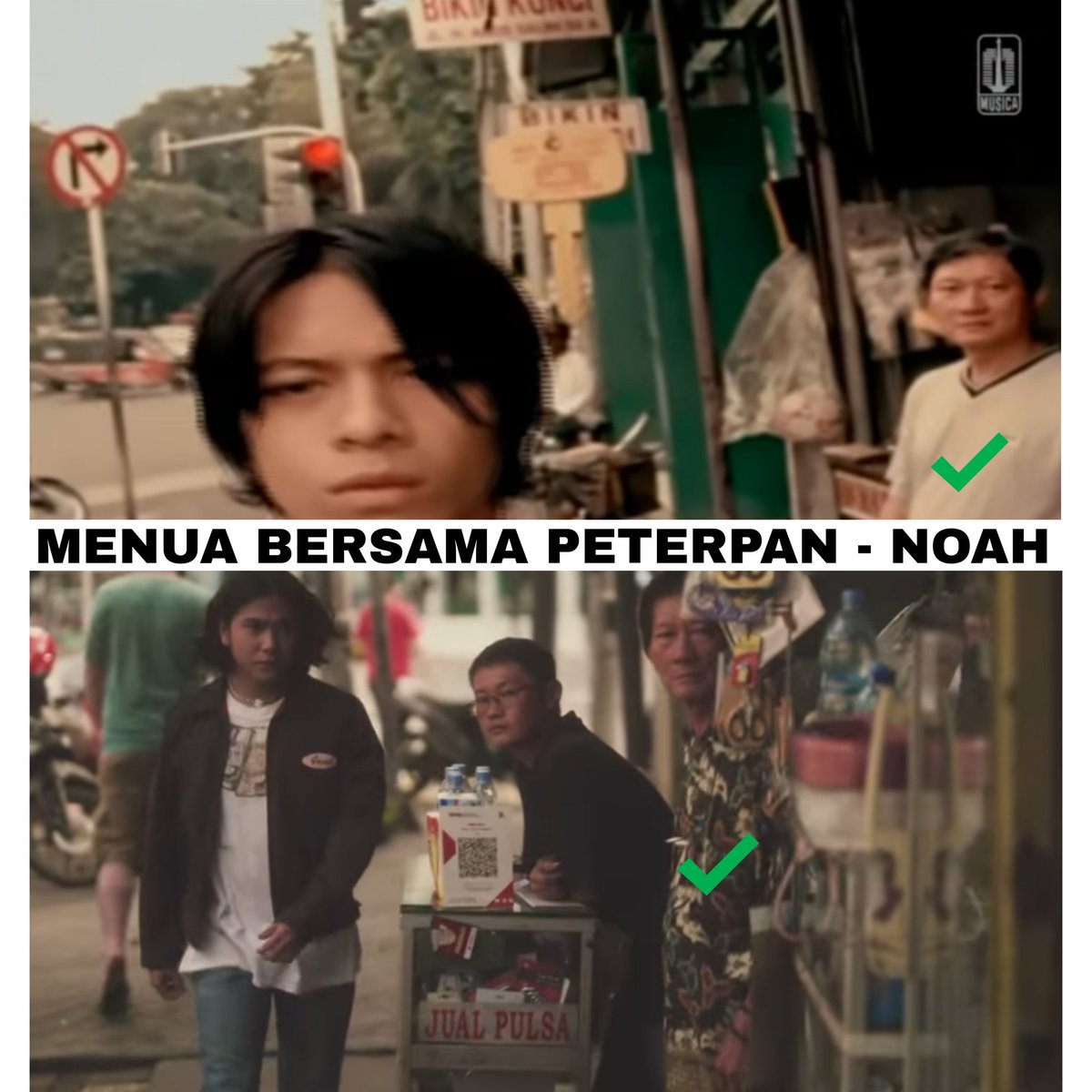namakuligar's tweet photo. Menua bersama Peterpan - NOAH
Terharu bgt sumpah liat video clip remake yang terdalam. https://t.co/Csy8DE47f7