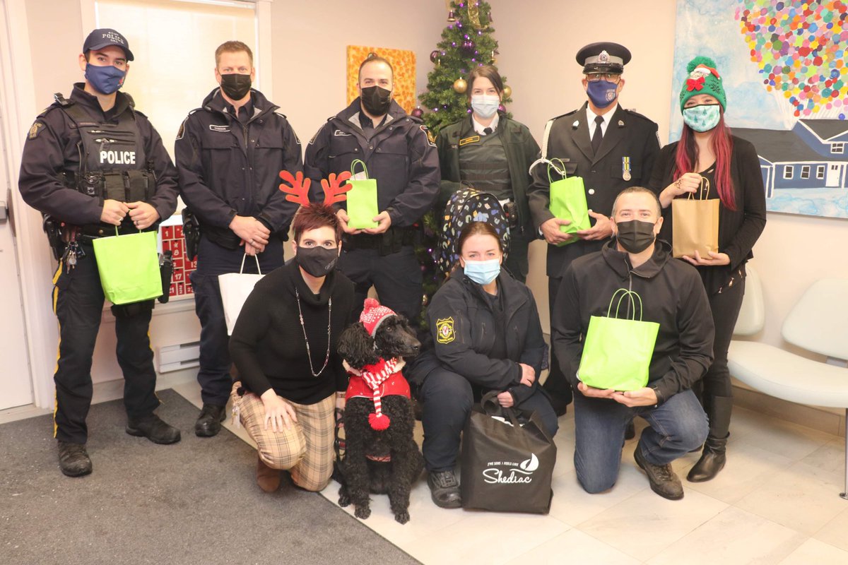 Yesterday, eight members of the International Police Association in Shediac, NB delivered over $2000 in gift cards to the Beausejour Family Crisis Resource Centre. These gifts will be distributed to a family in-need during the holiday seasons. <a href="/ipaiac/">International Police Association</a> <a href="/VilleShediac/">Ville/Town Shediac</a> <a href="/RCMPNB/">RCMP New Brunswick</a>