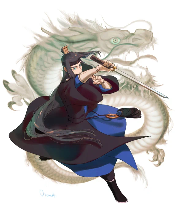 #羅小黒戦記
#今年も残りわずかなのでお気に入りの4枚を貼る 
たくさん描いたな～ 