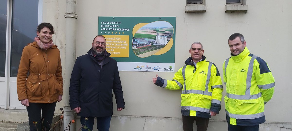 Financé à hauteur de 40% par l'@AgenceEau Artois-Picardie dans le cadre du plan Bio Hauts-de-France, ce nouvel outil doit permettre de structurer cette nouvelle filière regionale #bio