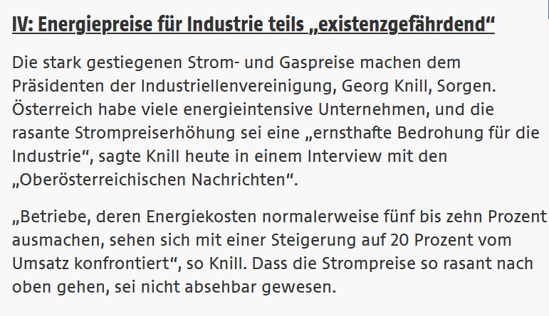 Darum braucht es ein #Energieffizienzgesetz, damit auch in der produzierenden Industrie Energie hocheffizient und nach energietechnischen Grundsätzen eingesetzt wird. Wer bremst bei neuem EEffG ? Die @iv_news. Wer hat das bestehende verwässert so weit es nur ging? SPÖ und ÖVP