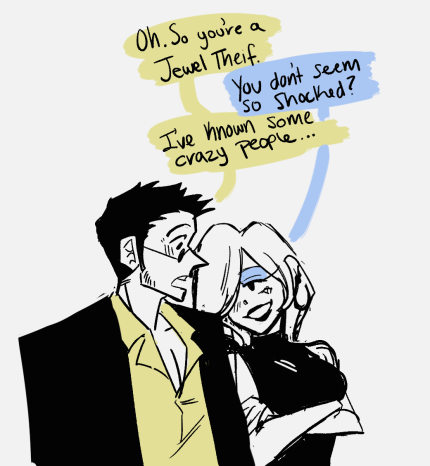 bad girl // nerd boy (leorio exes) 