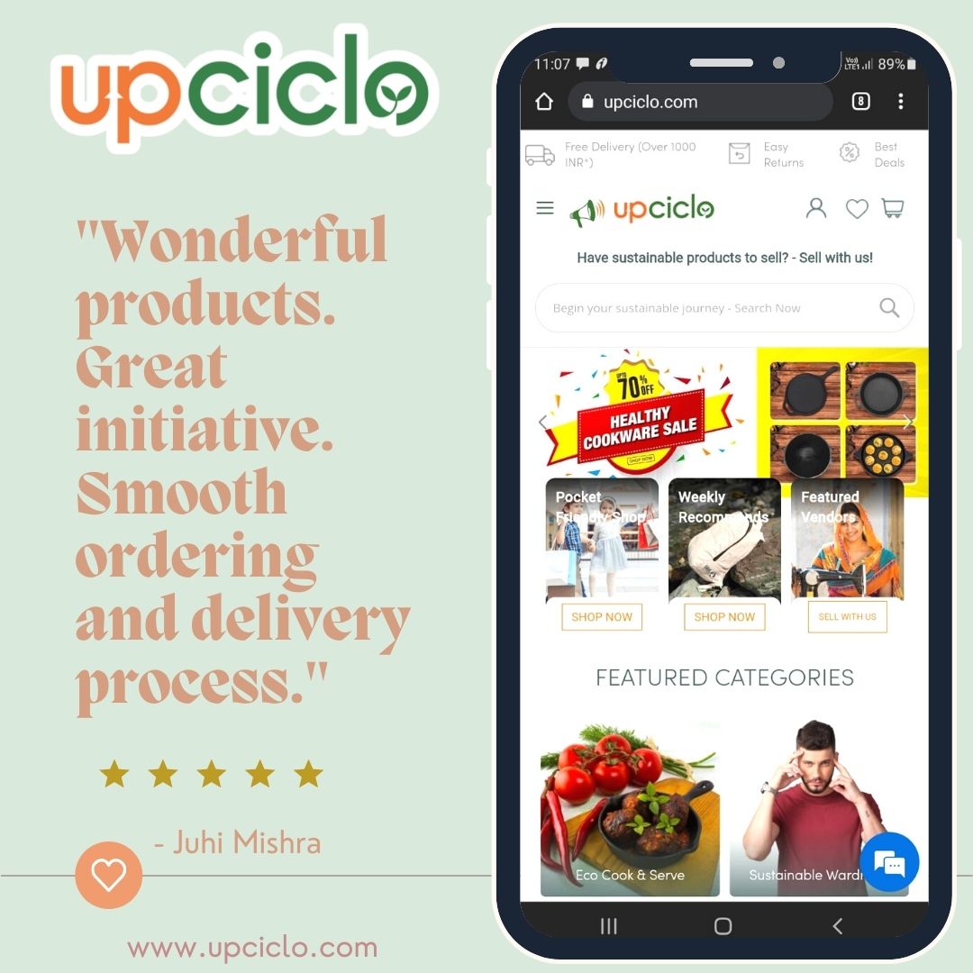 ⭐⭐⭐⭐⭐ "Wonderful products. Great initiative. Smooth ordering and delivery process." 💚 - Juhi Mishra 🌿

🌿 Shop Now @ upciclo.com

#upciclo #upciclo_india
#birthdaygift #woodentoys #upcycledwooden #upcycling #upcycled #giftideas #giftingseason #ecofriendlygifts