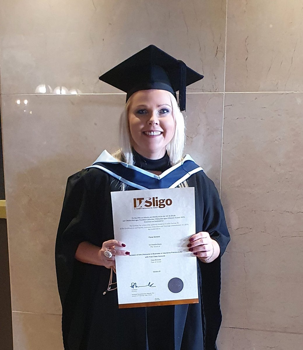 Congrats to Fiona Somers on her award for ‘Best Capstone Project (Life)' and ‘Best Policy &amp; Practice Poster (Life)’ at a virtual ceremony hosted by <a href="/SimonHarrisTD/">Simon Harris TD</a> . Congrats to Caroline Treanor, who was awarded ‘Life Supervisor of the Year’. Well done on your achievements. #Team