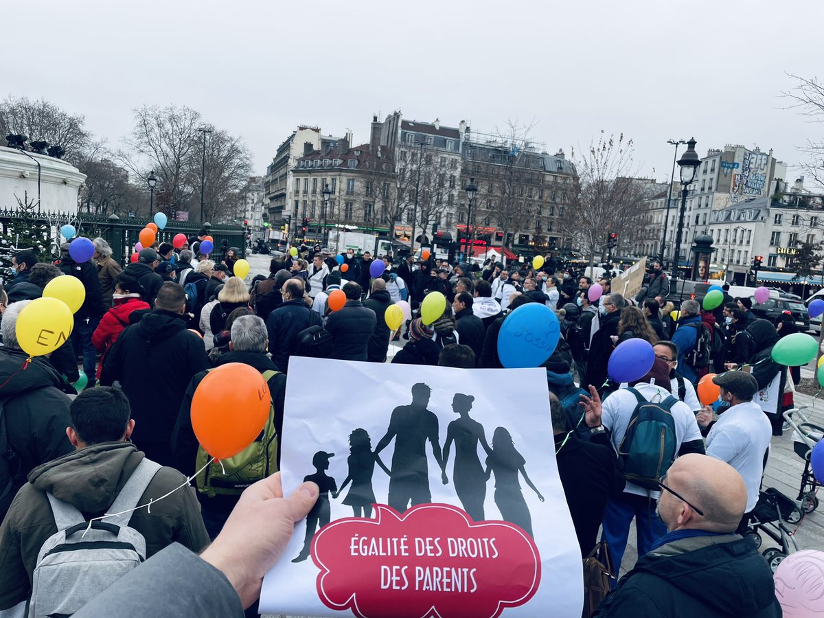 EgaliteParents's tweet photo. Place de la Bastille
Soutien @MarcheDesPeres pour la garde alternée, la fin des non présentations d’enfant et de l’éloignement géographique volontaire

Notre association demande la suppression de la Loi R513-1 afin que les deux parents puissent avoir des aides pour leurs enfants https://t.co/aJRqXk2Axt