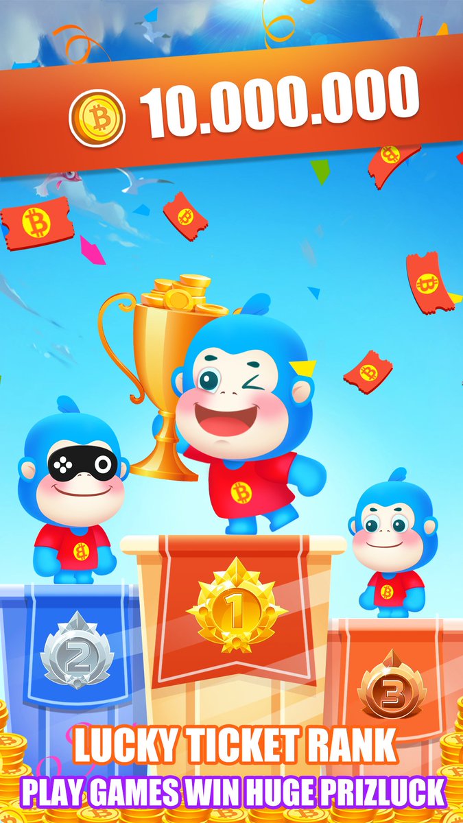 Bitcoin__Maker's tweet image. Hi dear players, just now we've added the leaderboard in the game. There are massive abundant rewards for you.
1st : 2M Gold Coins
2nd: 1.5M Gold Coins
3rd: 1M Gold Coins
4th~5th: 500K Gold Coins
6th~10th: 300K Gold Coins
11th~30th: 100K Gold Coins
31st~50th: 30K Gold Coins