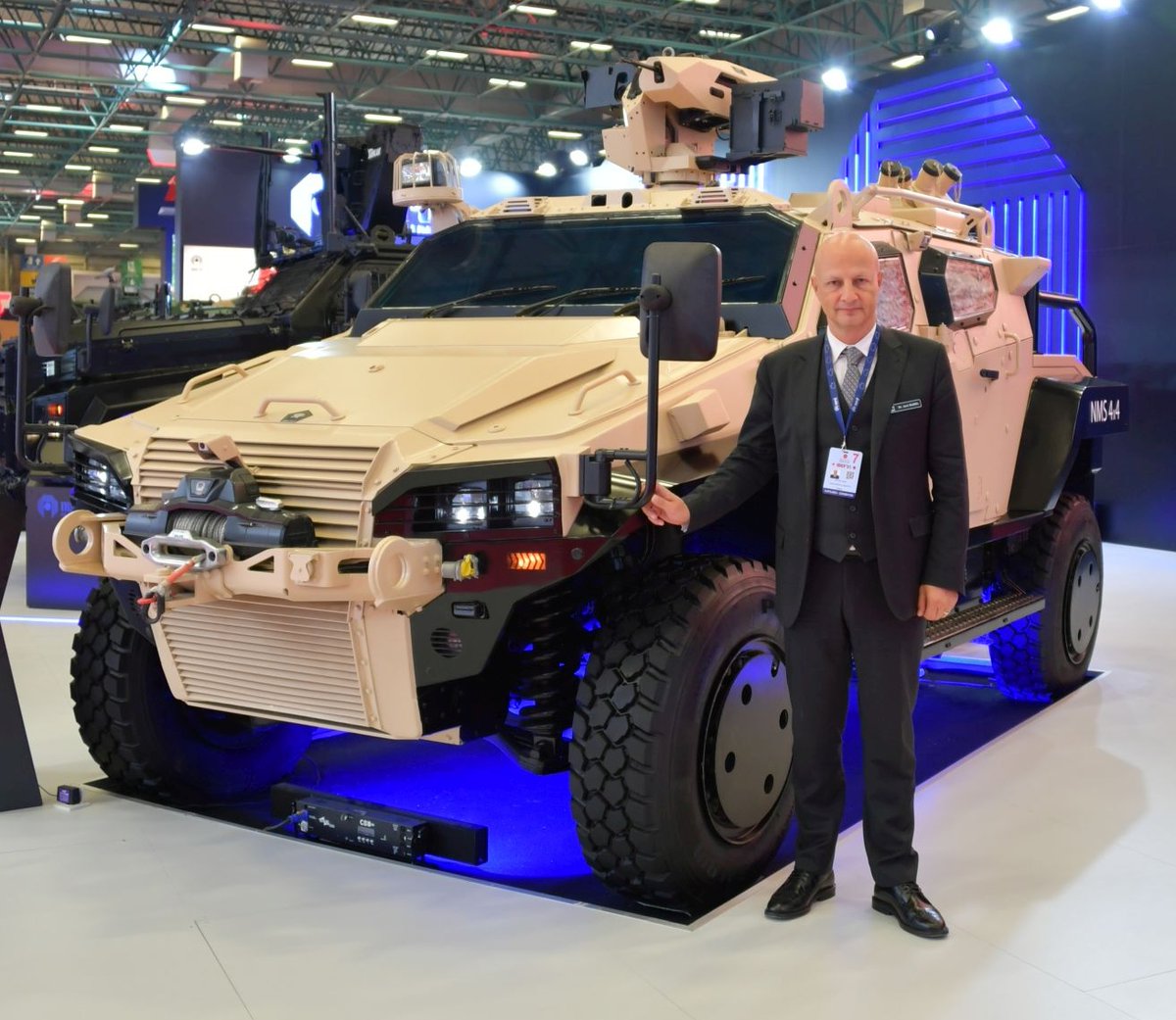 MSI_Dergisi's tweet photo. Nurol Makina Focused on Exports, Presented NMS 4×4 Pick-Up and EJDER YALÇIN Armoured Ambulance for the First Time

➡️ Click here for the rest of this news article from the “IDEF’21 Special Coverage”: https://t.co/8nm3M9uk6B
@nurolmakina @eakin06business @tsk_gv @Tuyap https://t.co/GN7CKEpXrC