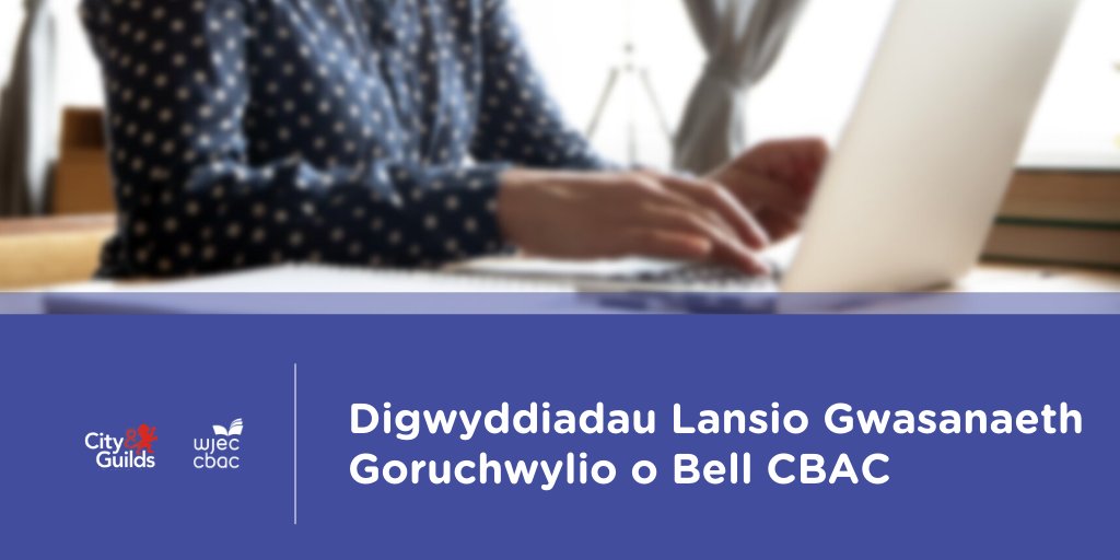 Os ydych chi am gynnig Gwasanaeth Goruchwylio o Bell CBAC i'ch dysgwyr, archebwch eich lle ar un o'n digwyddiadau lansio ar-lein AM DDIM yn y flwyddyn newydd i ddarganfod y broses o'r dechrau i'r diwedd, sut mae'r platfform yn gweithio, a mwy: bit.ly/3GLpYA3
