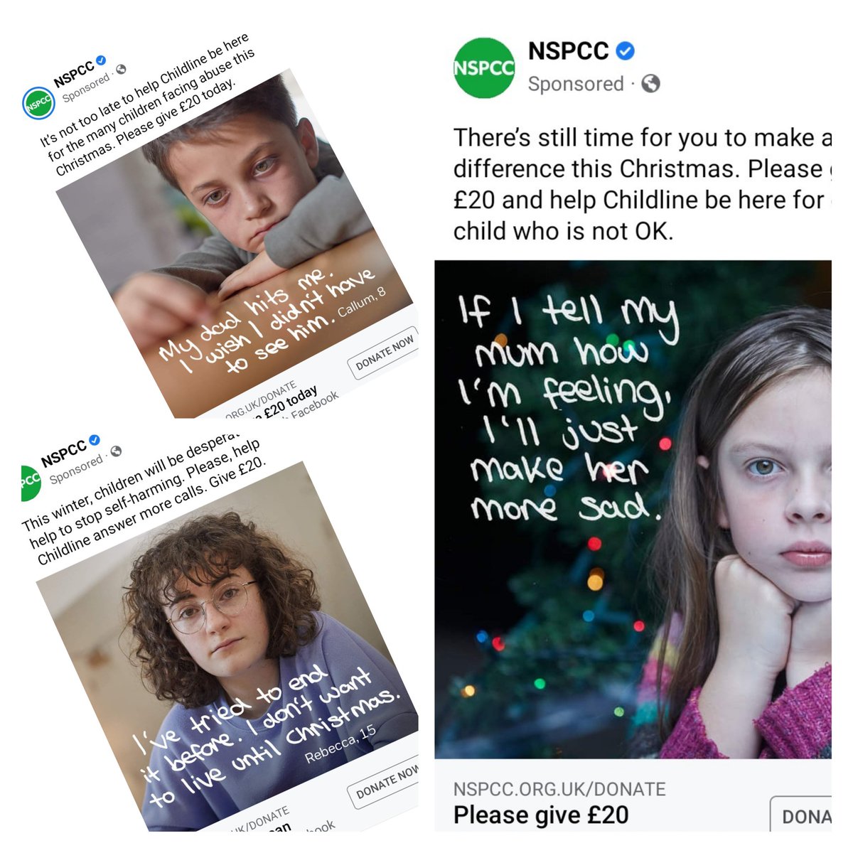 The <a href="/NSPCC/">NSPCC</a> do fantastic work... but this subliminal message that mum is safe and Dad isn't MUST stop. Where is the ad painting mum in a bad light? #RIPStar