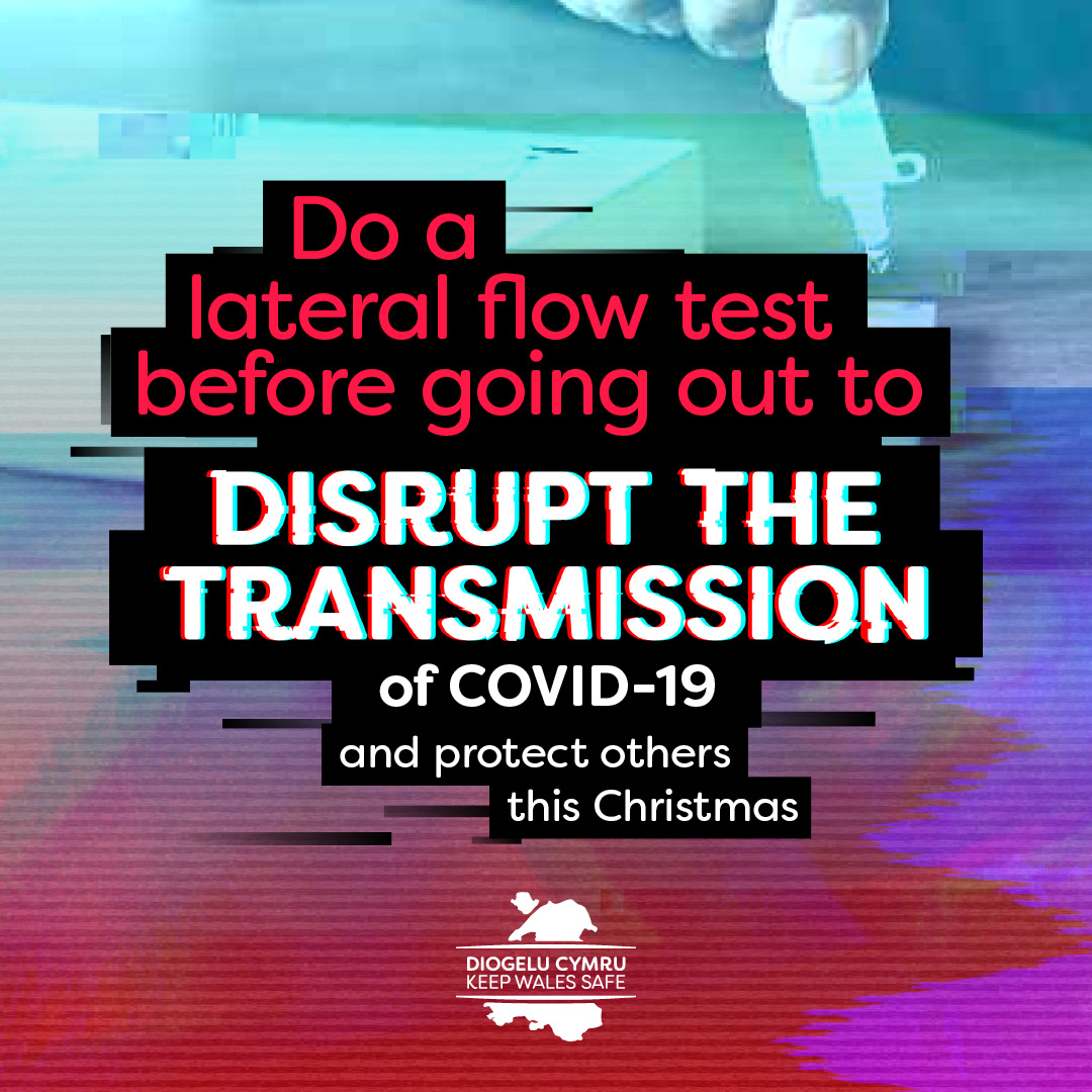 The Omicron variant poses a significant risk. We must continue to do everything we can to keep Wales safe.

Please get your booster, wear a mask, take a lateral flow test before meeting others and if you have any symptoms, get a PCR test.
gov.wales/get-tested-cor…