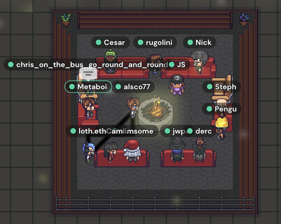 This is what the evolution of decentralized work looks like
<a href="/rafaelugolini/">Rafael Ugolini</a> <a href="/naddison/">Nick Addison</a> @alsco77 <a href="/dimsomedim/">dimsome.eth</a>
@JamesLefrere @0xAprici <a href="/0xderc/">der</a> <a href="/0xpenguin0x/">pengu.eth 🐧</a>
<a href="/mZero2nine/">mZeroNine (🫱,🫲)</a> <a href="/chrisjgf_/">Chris</a> @Cesar. <a href="/0xjwpe/">jwpe</a>