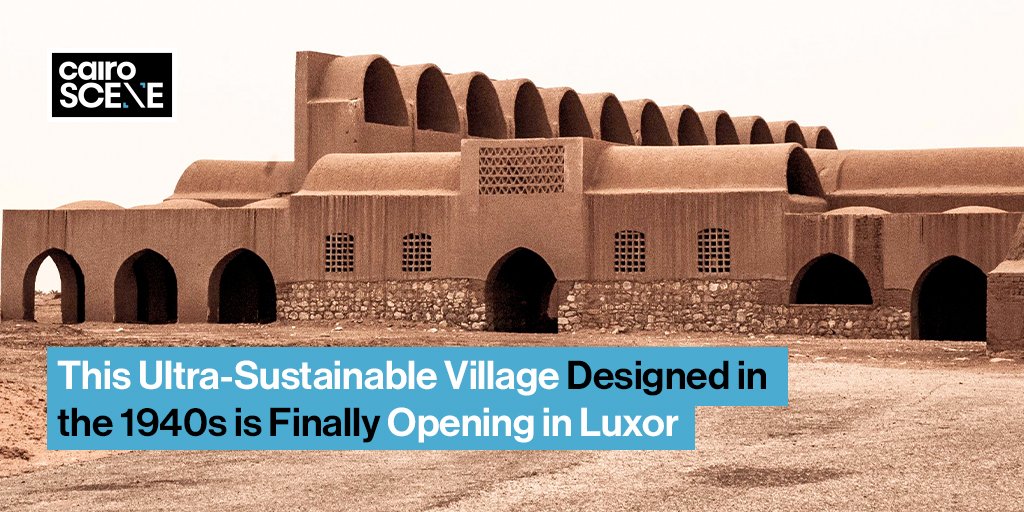 CairoScene's tweet photo. The Ministry of Culture is about to inaugurate the first phase of the newly-renovated Luxor village of New Gourna, designed by historic architect Hassan Fathy.

https://t.co/qhPsHyajrk https://t.co/2dpiB6lAgj