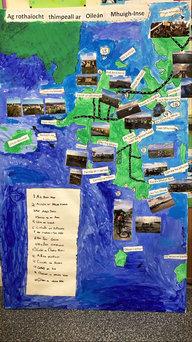 Ag fiosrú ómós agus ceangail leis an gceantar agus leis an bpobal áitiúil trí logainmneacha agus  béaloideas agus ag baint leas as na hacmhainní nádúrtha atá ar leac an dorais.📍🗺🚲🏝🌊🌱#OileánMhaínse #Logainmneacha #MoCheantarFéin #Amuighfaoinaer <a href="/ConamaraLair/">Conamara Láir</a> <a href="/westcoastbikes1/">West Coast Bike Hire</a>