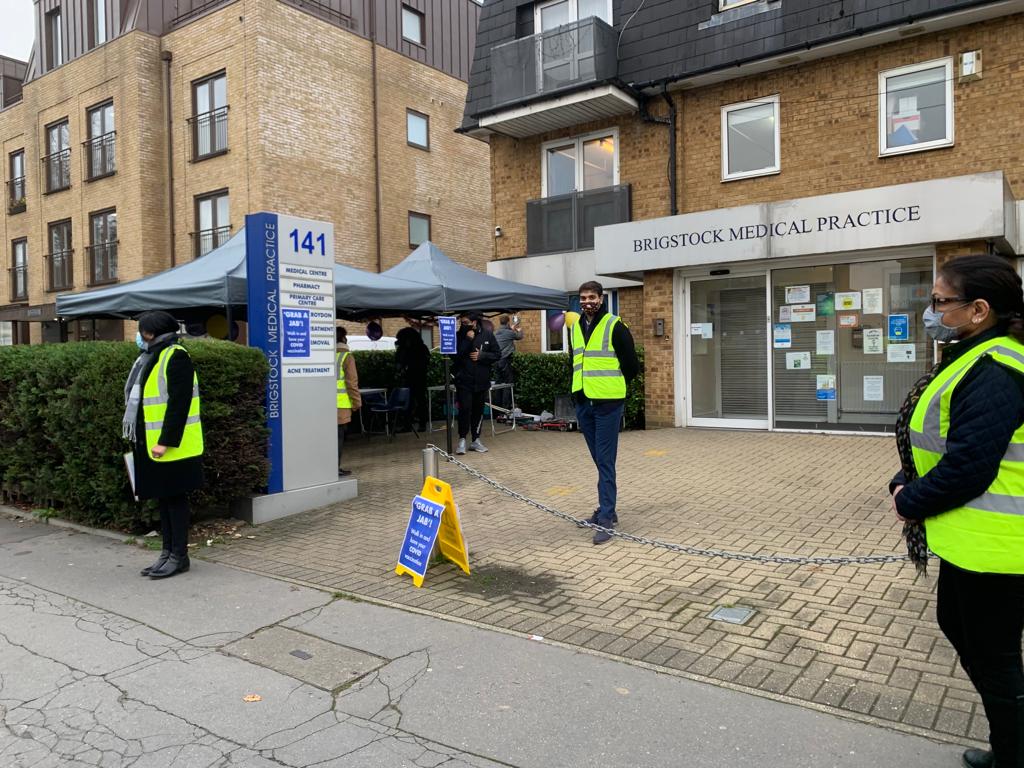 'Grab a Jab' walk in and have your covid vaccination at Brigstock Medical Practice 
141 Brigstock Road 
Thornton Heath
CR7 7JN