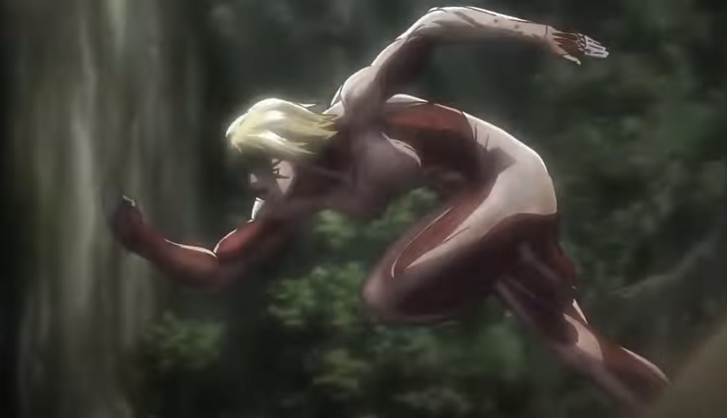 Twitter 上的 つみきの家 少しだけ進撃の巨人見てたんだ 女型の巨人走ってたんだ めっちゃ前傾姿勢やなぁ ん 前傾姿勢 走る あれ T Co Ihphl4fxyo Twitter