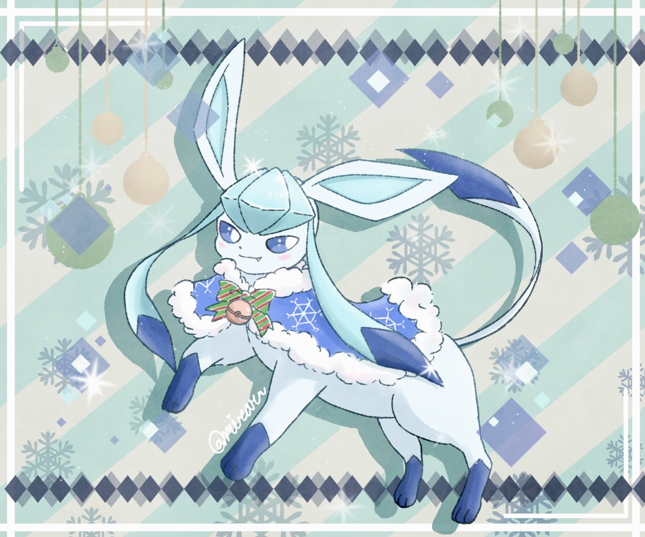 みらる 色違いのクリスマスホリデーグレイシアちゃん楽描き ウィンターイベント最高だー ポケモンgo グレイシア T Co Hq9yzelboj Twitter