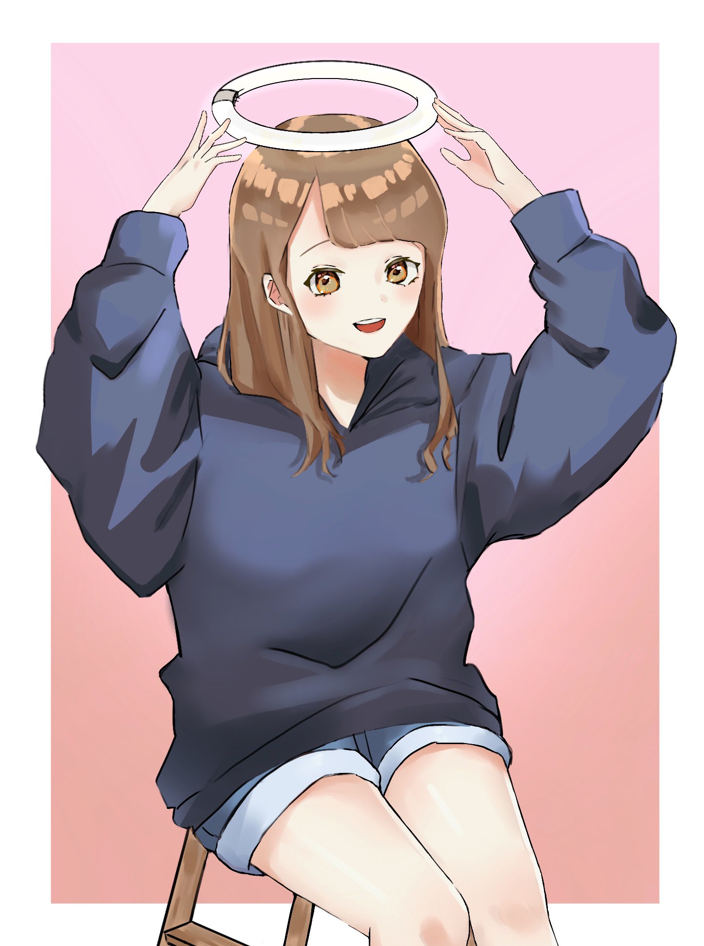 岡田なすび 天使の輪 ではなく 蛍光灯です 女の子 イラスト 冬の創作クラスタフォロー祭り 絵描きさんと繋がりたい イラスト好きさんと繋がりたい 絵師さんと繋がりたい T Co 5drfsdz6cx Twitter