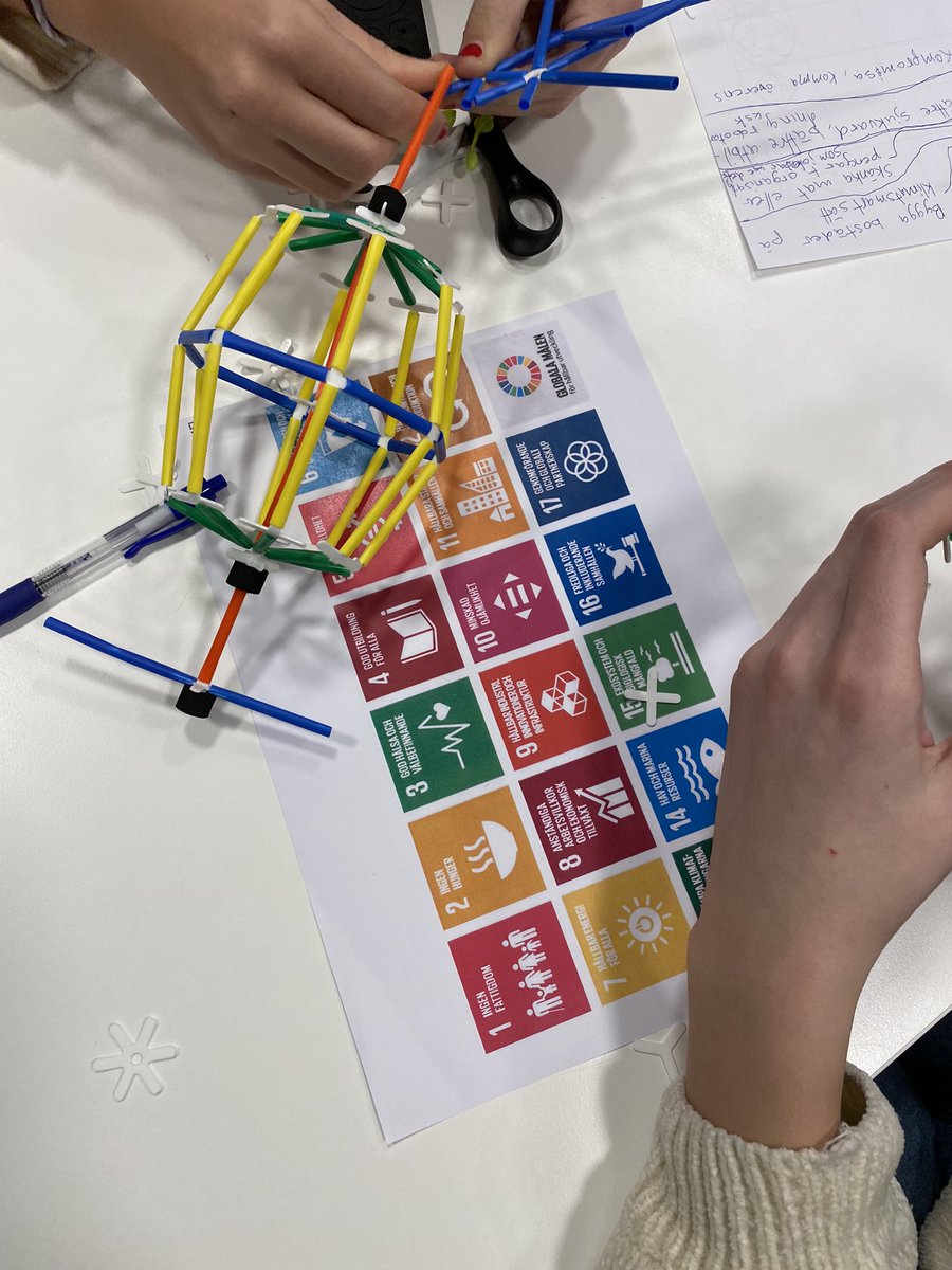 Åk 6 på Tekniska muséet. Hållbar vision &amp; lösa problem #globalamål <a href="/vaxmoraskolan/">Vaxmoraskolan</a>