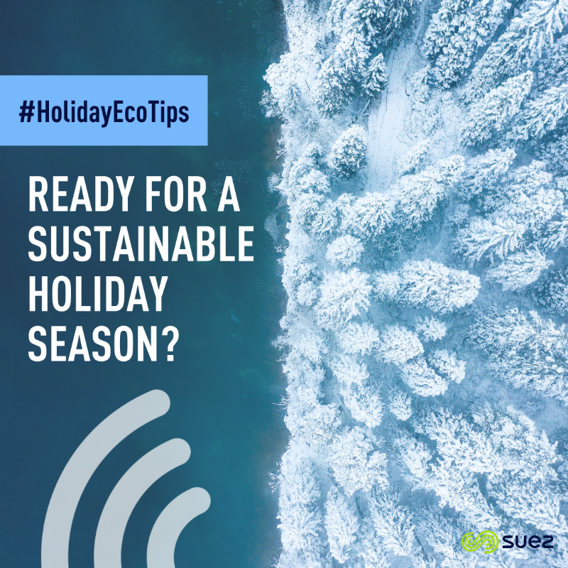 suez's tweet photo. #HolidayEcoTips
🎄🎵 Holiday season has started! All we want for this #holiday is to protect our #planet
Discover some tips for a sustainable holiday season 🌍⭐️
#SustainableChristmas #Always4Environment