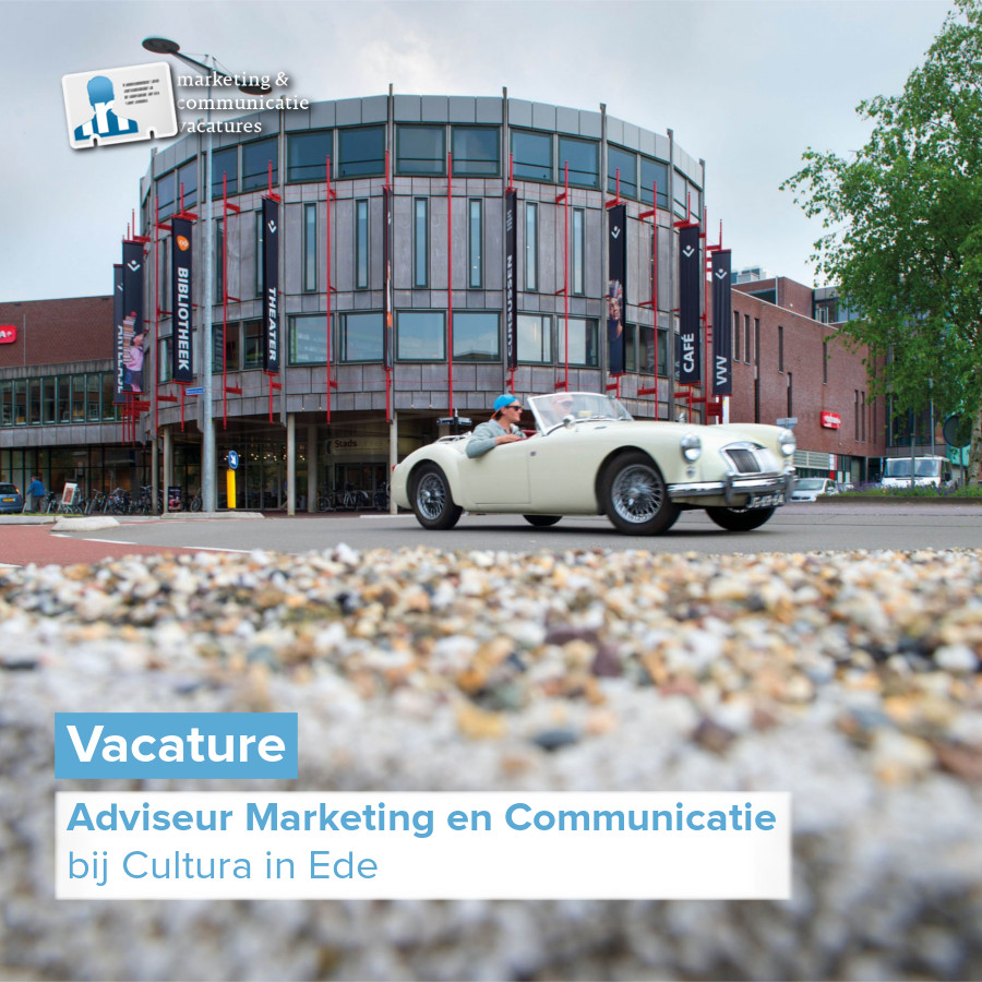 Ben jij een marcommer met een groot hart voor het culturele, maatschappelijke en educatieve werkveld? En wil jij iedereen in de gemeente Ede in contact brengen met cultuur? #Vacature: Adviseur Marketing &amp; Communicatie bij Cultura in Ede > bit.ly/3Gb0Brc