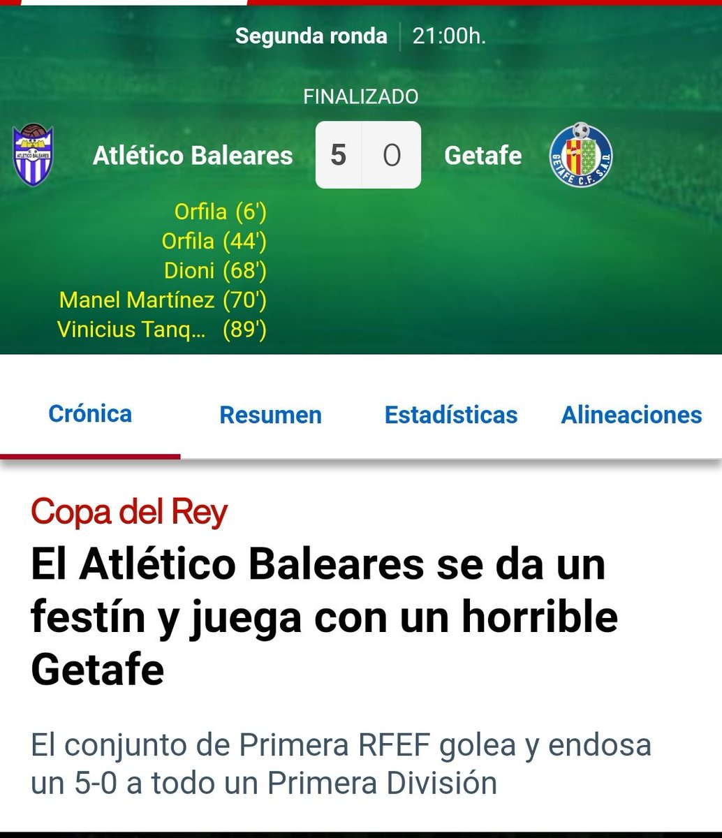 El Getafe y equipos de mierda. Que no tienen un titulo ni lo tendrán.