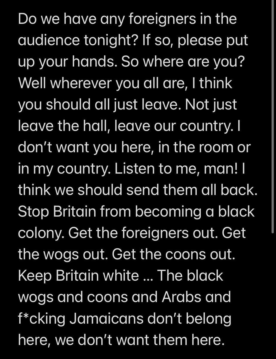 Bishop Talbert Swan (@talbertswan) on Twitter photo Since he’s trending, let me remind you that Eric Clapton (<a href="/EricClapton/">Eric Clapton</a>) is a white supremacist who wanted to “stop Britain from becoming Black” and to “Get the coons out” and “Keep Britain white.”
He’s a lifelong bigot who profits off music inspired by Black people. Since he’s trending, let me remind you that Eric Clapton (<a href="/EricClapton/">Eric Clapton</a>) is a white supremacist who wanted to “stop Britain from becoming Black” and to “Get the coons out” and “Keep Britain white.”
He’s a lifelong bigot who profits off music inspired by Black people.
