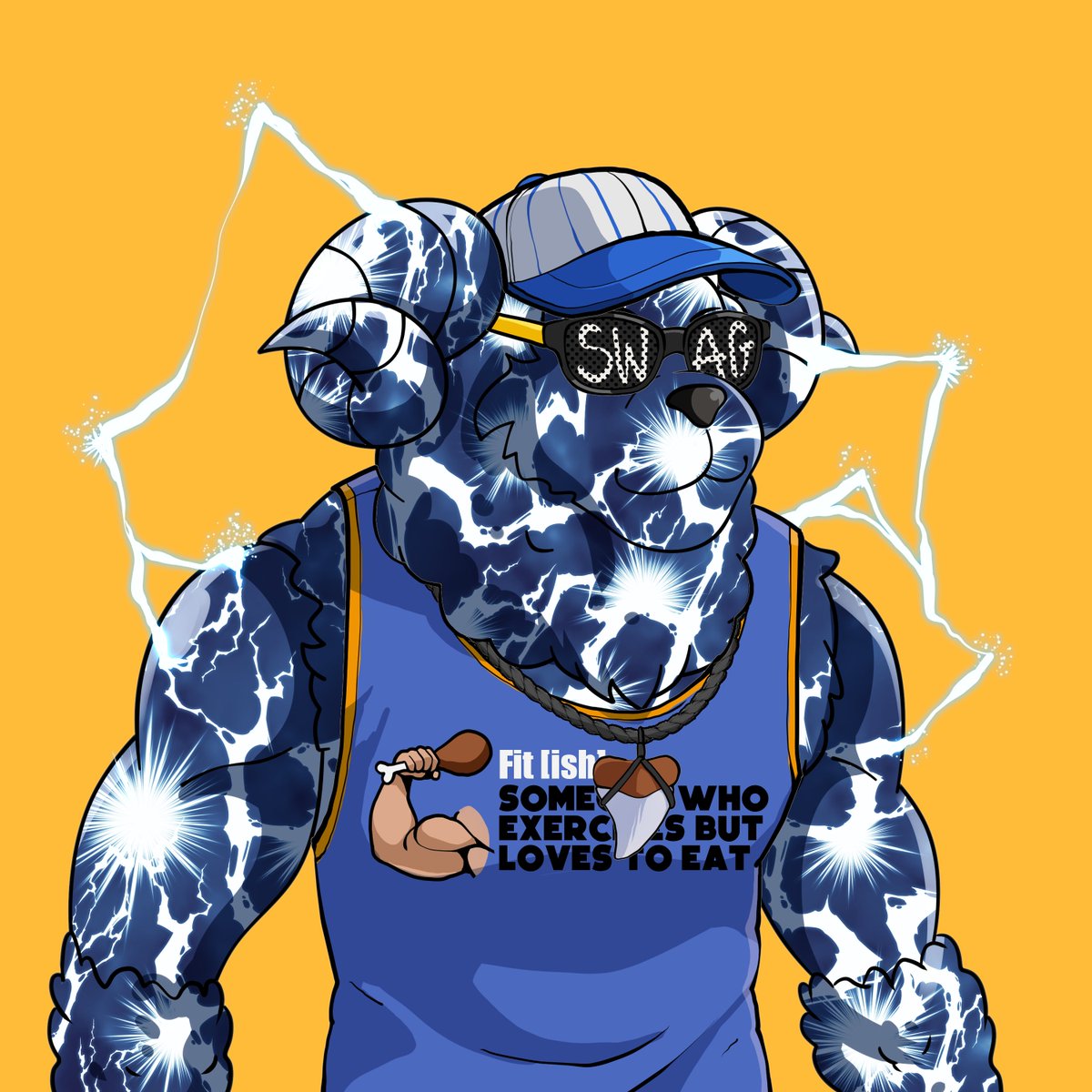 NFT Artwork by <a href="/AbsoluteunitsNF/">Absolute units NFT</a> 

We are featuring our artist artwork on our social networks. Fill up this form for shoutout: bit.ly/3s6t7nX

Telegram: t.me/galaxyofart
Website: galaxyof.art

#nftart #NFTdrop #nftcollectors #NFTcollectibles #nfts #nft