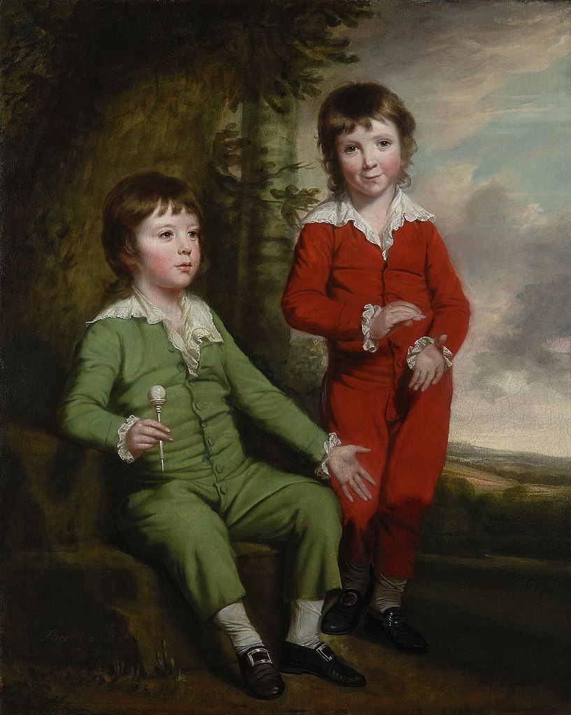 OldPortraiture's tweet photo. Died #OnThisDay in 1806: English painter #ThomasBeach (1738-1806)
Portrait of Charles and Henry Blair, 1769
#Beach #BritishArt #ChildrenInArt #BrothersInArt https://t.co/j3OHq4Kbe2