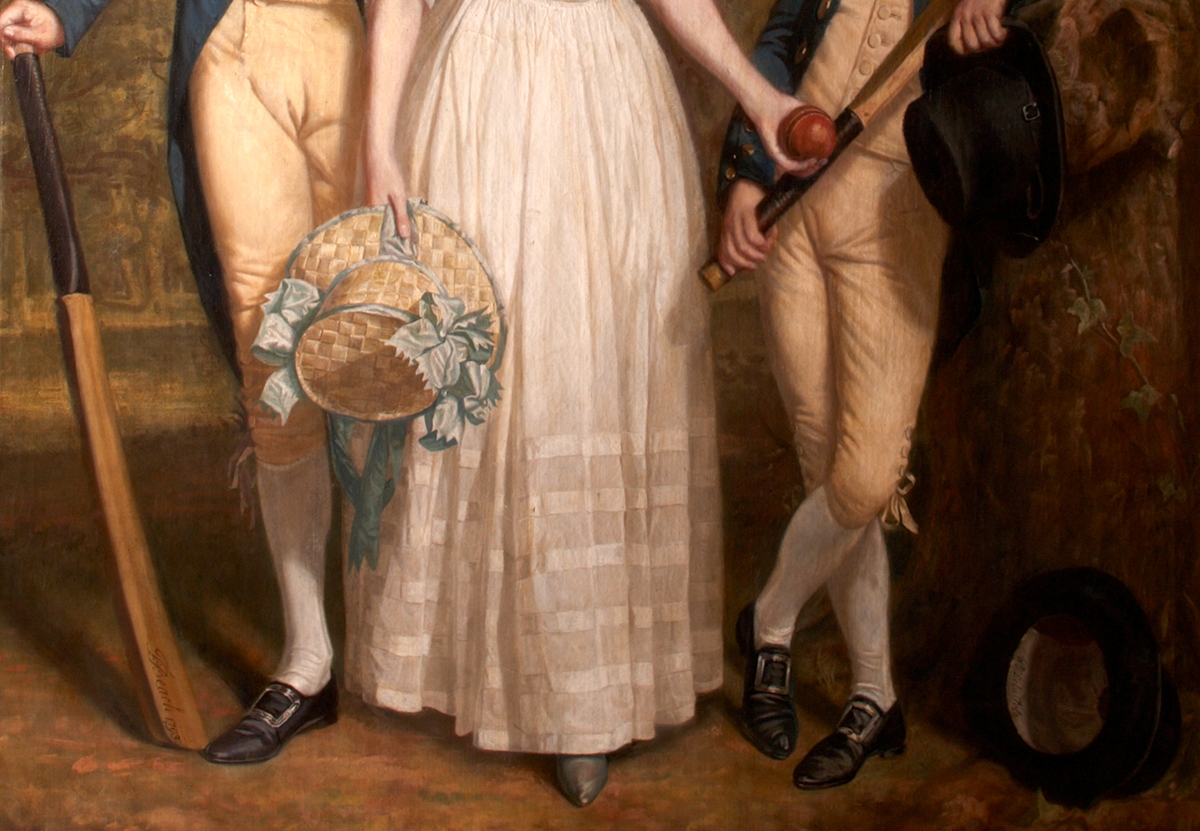 OldPortraiture's tweet photo. Died #OnThisDay in 1806: English painter #ThomasBeach (1738-1806)
Portrait of William (1782_1847), Mary Ann (b.1783), and John (1787-1803) De la Pole
#Beach #BritishArt #ChildrenInArt #SiblingsInArt
National Trust, Antony https://t.co/ZB8bR6jhlW