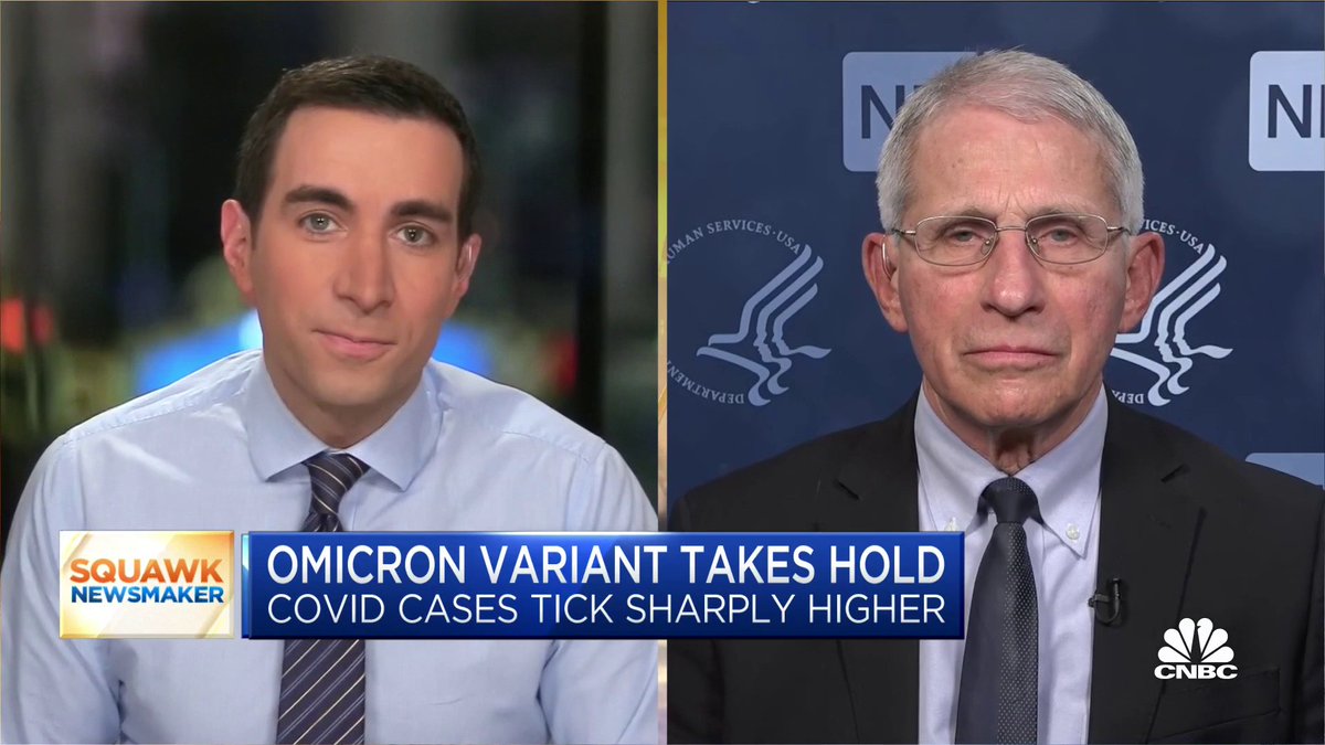 A redefinition of what it means to be fully vaccinated is “certainly on the table,” Dr. Fauci tells @andrewrsorkin. “There’s no doubt that optimum vaccination is with a booster.” https://t.co/V4DzSnHJr6 https://t.co/qwsdxMcrKL