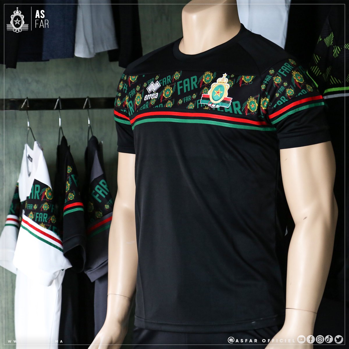 ASFAR_Officiel's tweet photo. 🔴⚫🟢‼️
Discover the NEW shirts decorated with the emblems of the ASFAR Club on the online store on "jumia" .

👉🏻 Black shirt: https://t.co/qUb9ST8ziE
👉🏻 White shirt: https://t.co/iW6tGG8q2L
👉🏻 Gray shirt: https://t.co/13LV5ALLlZ https://t.co/XHJLlpWlGC