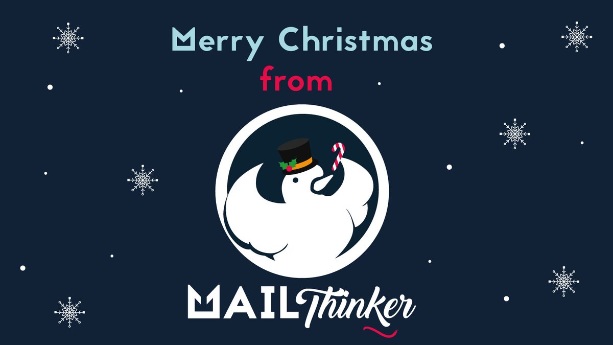 #JoyeuxNoël - Merry Christmas - Feliz Navidad - Buon Natale - Счастливого Рождества - メリークリスマス

Toute l’équipe de <a href="/MailThinker/">MailThinker</a> vous souhaite de bonnes vacances (si vous en prenez) et des bonnes fêtes de fin d’année #Christmas2021 🎄

🎅 ¡ FELICES FIESTAS ! 🎁