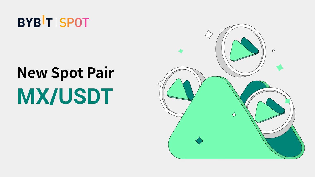 Bybit_Official's tweet photo. 📢 Bybit is excited to announce that $MX/$USDT is now live for trading! 📢

ℹ️ MX TOKEN ($MX) is the native token of 
@MEXC_Global, based on the #Ethereum blockchain.

📲Trade now! https://t.co/VcM5gtjehY https://t.co/t6bDDbpCRW