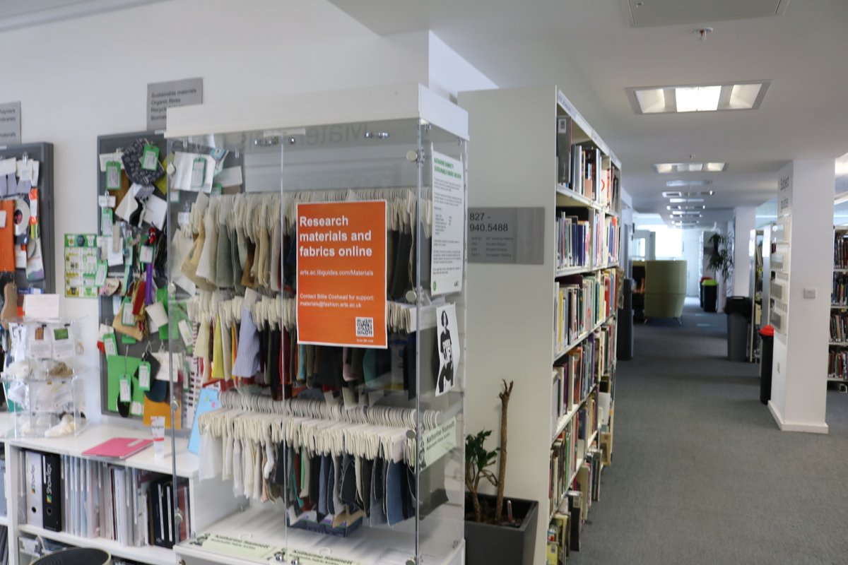 LCF_Library's tweet photo. Our Materials Library is pretty 'darn' special @LCF_Library, and what's more we love it when other people show love for it!

Have a read of this article written for @UAL with our brilliant Materials Librarian

https://t.co/rmzRY57AFh
#materialslibrary #sustainable #fashionlibrary https://t.co/ouphHl8Tma