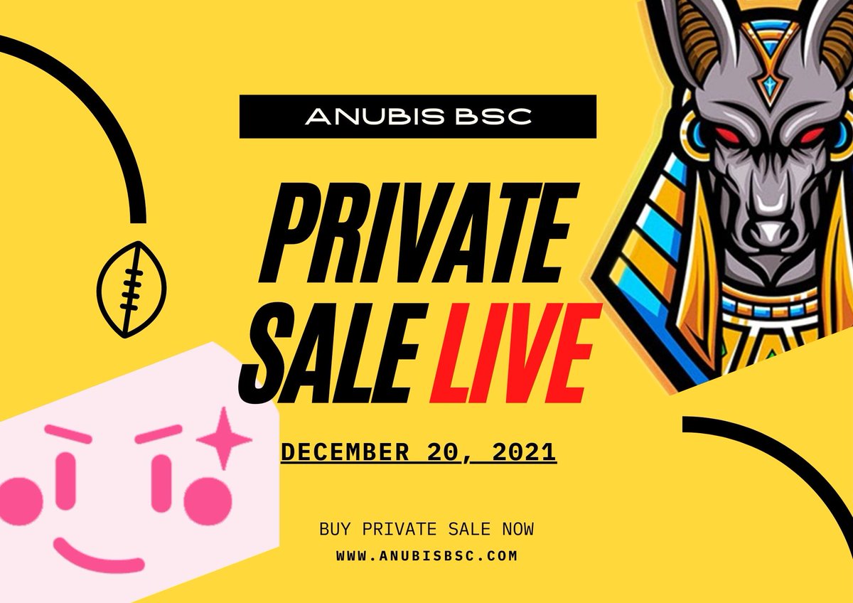 cryptogems555's tweet photo. Check this #ANUBIS 

Private Sale is live now
Presale 20Dec

Building an ecosystem with
Anubis Ecommerce + Anubis Funding Platform + Anubis Metavillage P2E

Doxxed team, audited, rewards, buyback, big mkt, experienced team

Tg https://t.co/VlGoA3rNig

Web https://t.co/R9RFRQOcli https://t.co/yf9xZhWgQ4