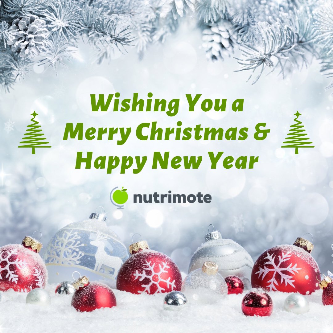 nutrimote's tweet photo. We hope you get some time to rest, recharge &amp; be merry over the next few weeks 😄🎄

#merrychristmas #rest #recharge https://t.co/unKgoea8Ls