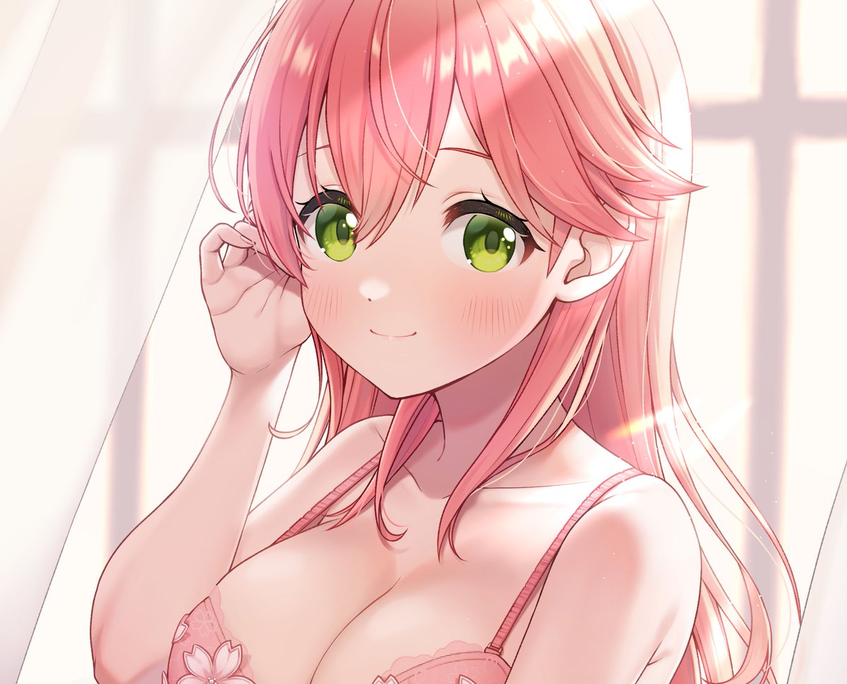 さくらみこ 「もつぬきさんの新刊「みこちisすけべ」にゲストとして参加させて頂きました🌸
私」|ともず🍪ホロメン毎日デフォルメのイラスト
