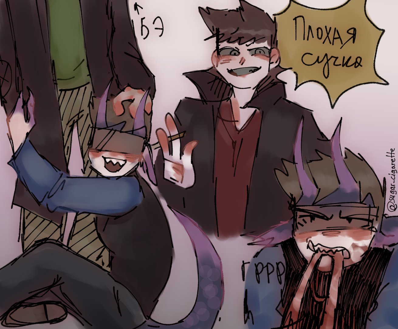 sugar_cigarette on X: #eddmatt #ew #eddsworld #mattedd